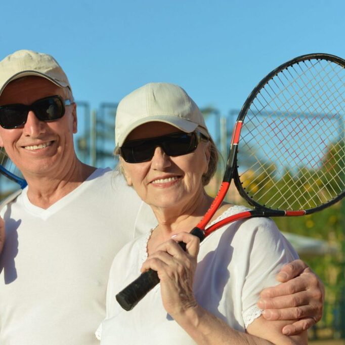 tennis courts